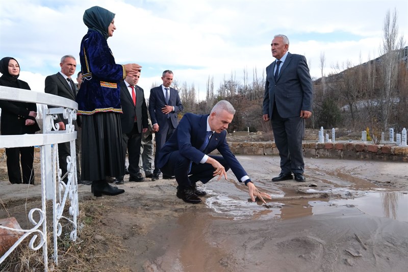 Valimiz Sayın Mehmet Fatih ÇİÇEKLİ Göktepe Beldesini Ziyaret Etti